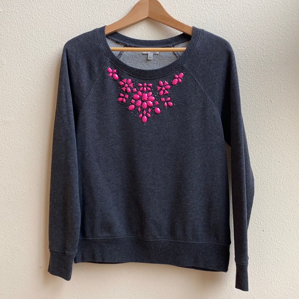 Halogen Sweatshirt Gray Size S